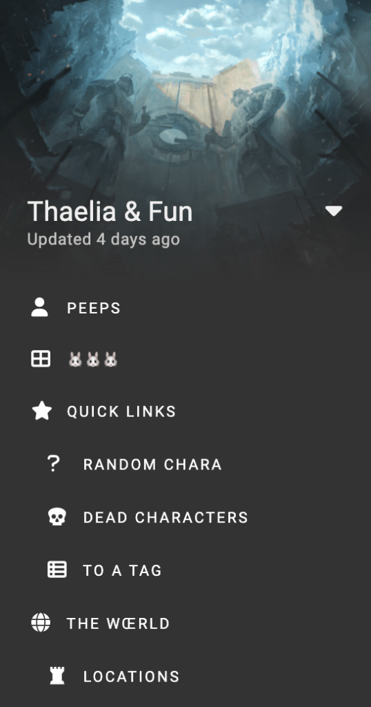 custom sidebar rendering