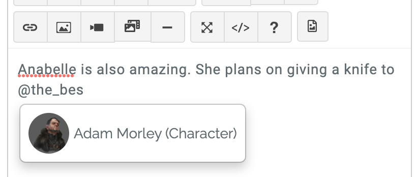 entity aliases mention