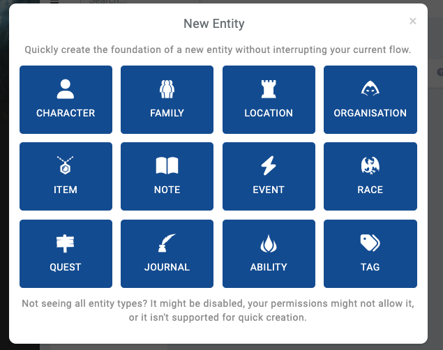 quick creator selection
