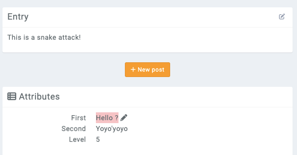 spring cleaning - live attributes on abilities