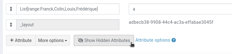 character sheets hidden attributes button