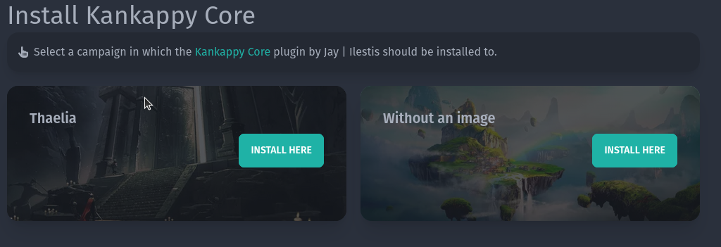 install plugin interface redesign