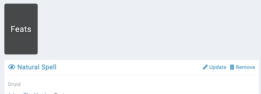 Entity abilities update button - bulk attribute
