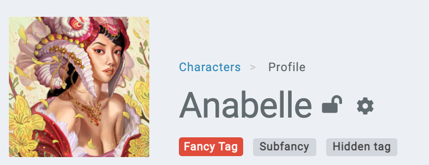 entity header breadcrumb