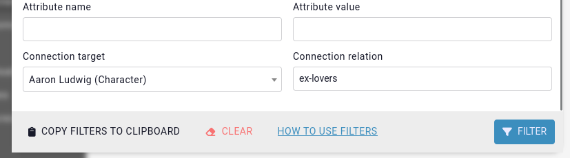 connection filter