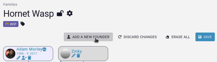 add a new founder