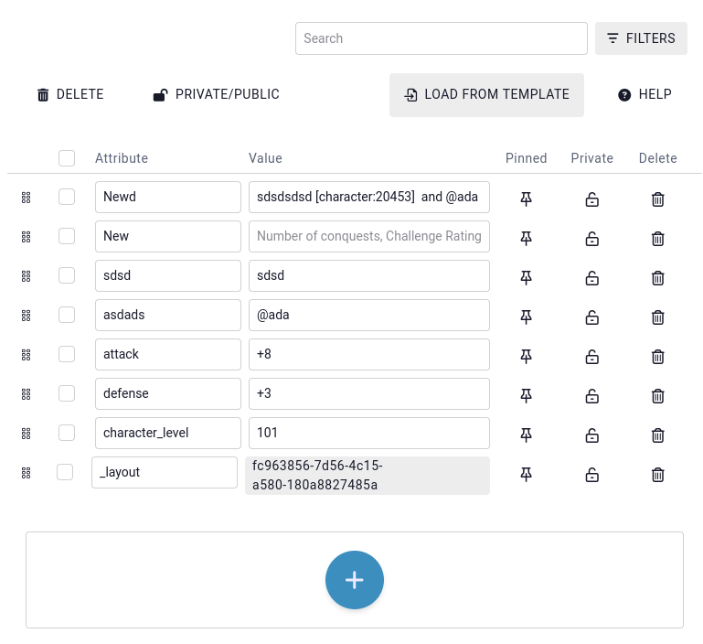 attributes form 2024