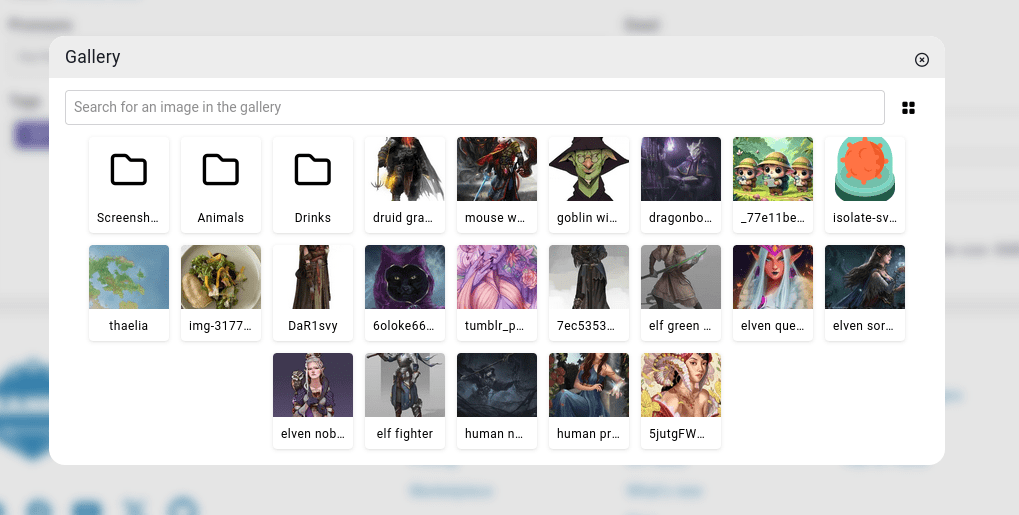 new image gallery picker