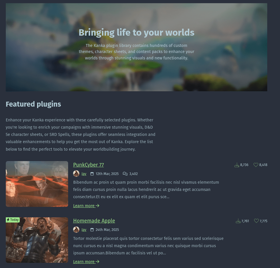 Version 3.1 – Plugin&nbsp;Library
