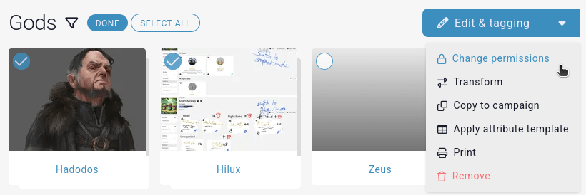 custom modules bulk actions